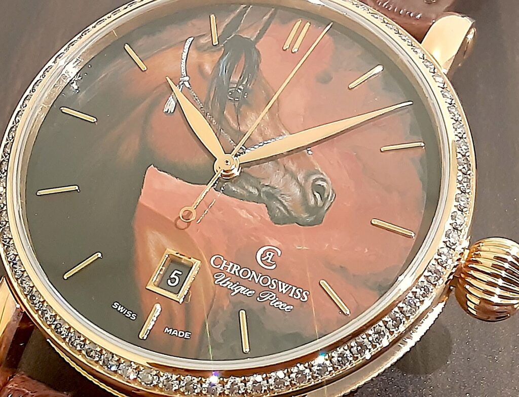 GRACE BALURI ヴィンテージ腕時計 スイス製 ゴールド×レッド GRACE BALURI ヴィンテージ腕時計 スイス製 ゴールド×レッド